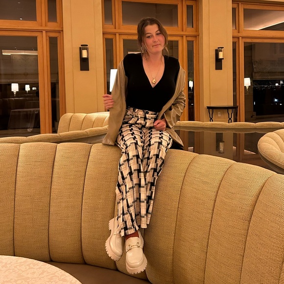 Geometric Patterned Pants - Picture 7 of 7